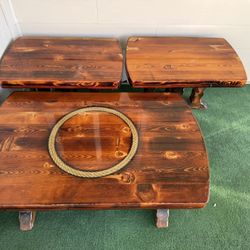 Coffee Table And End Tables