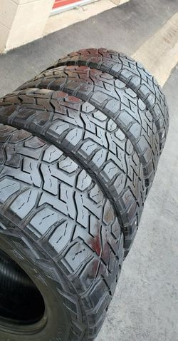 4 used tires Lt37x12.50r18 Toyo Rt Open Country $320.00