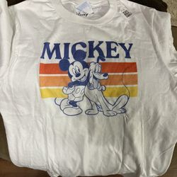 Disney White Shirt, Size Small, New
