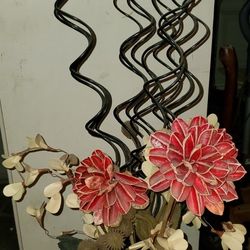 Floral Arrangement & Vase