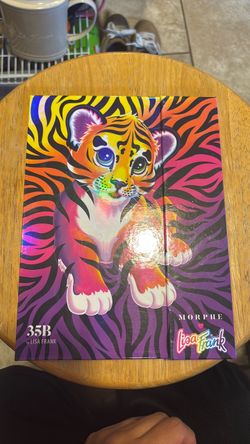 Morphe X Lisa Frank Forrest Tiger 35B Artistry Palette - Opened but never used!