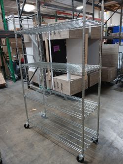 Shelf chrome carts