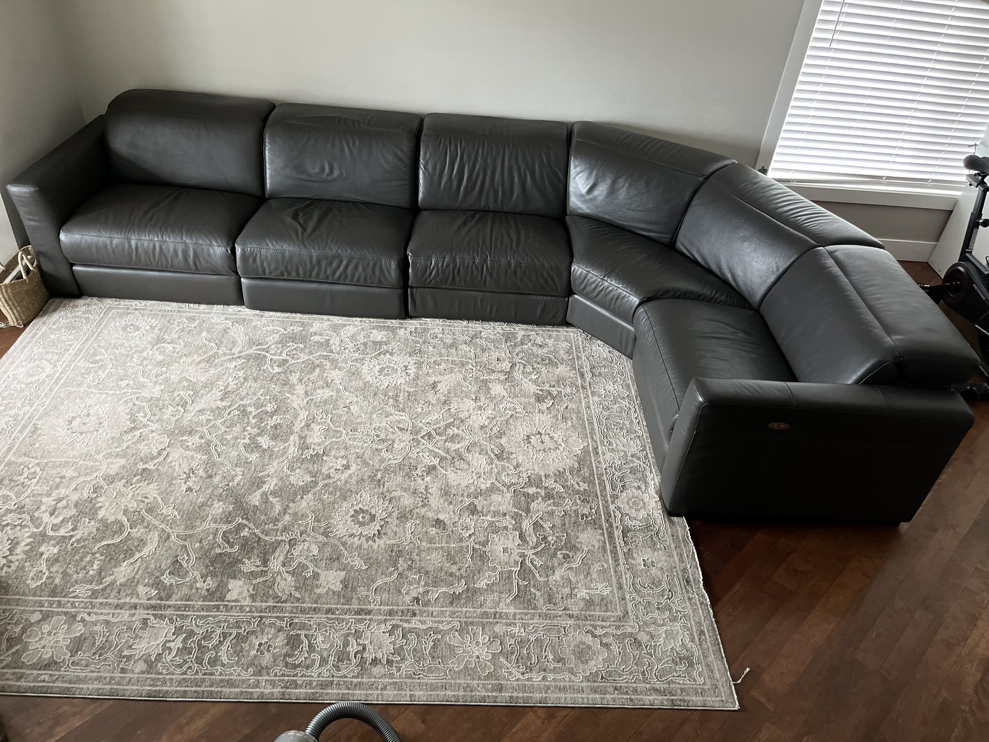 Leather Modern Couch