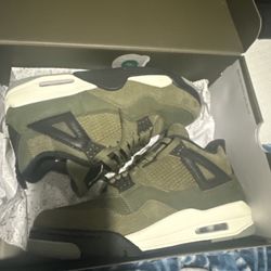 Brand New Pair Of Jordan 4 Olive 4 