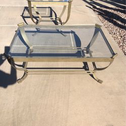 One Coffee Table And One End Table