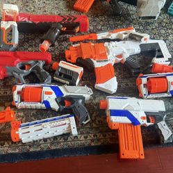 Nerf guns galore