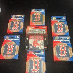 Boston Red Sox Drink Coasters