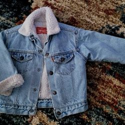 Boys Levi Jean Jacket size 7