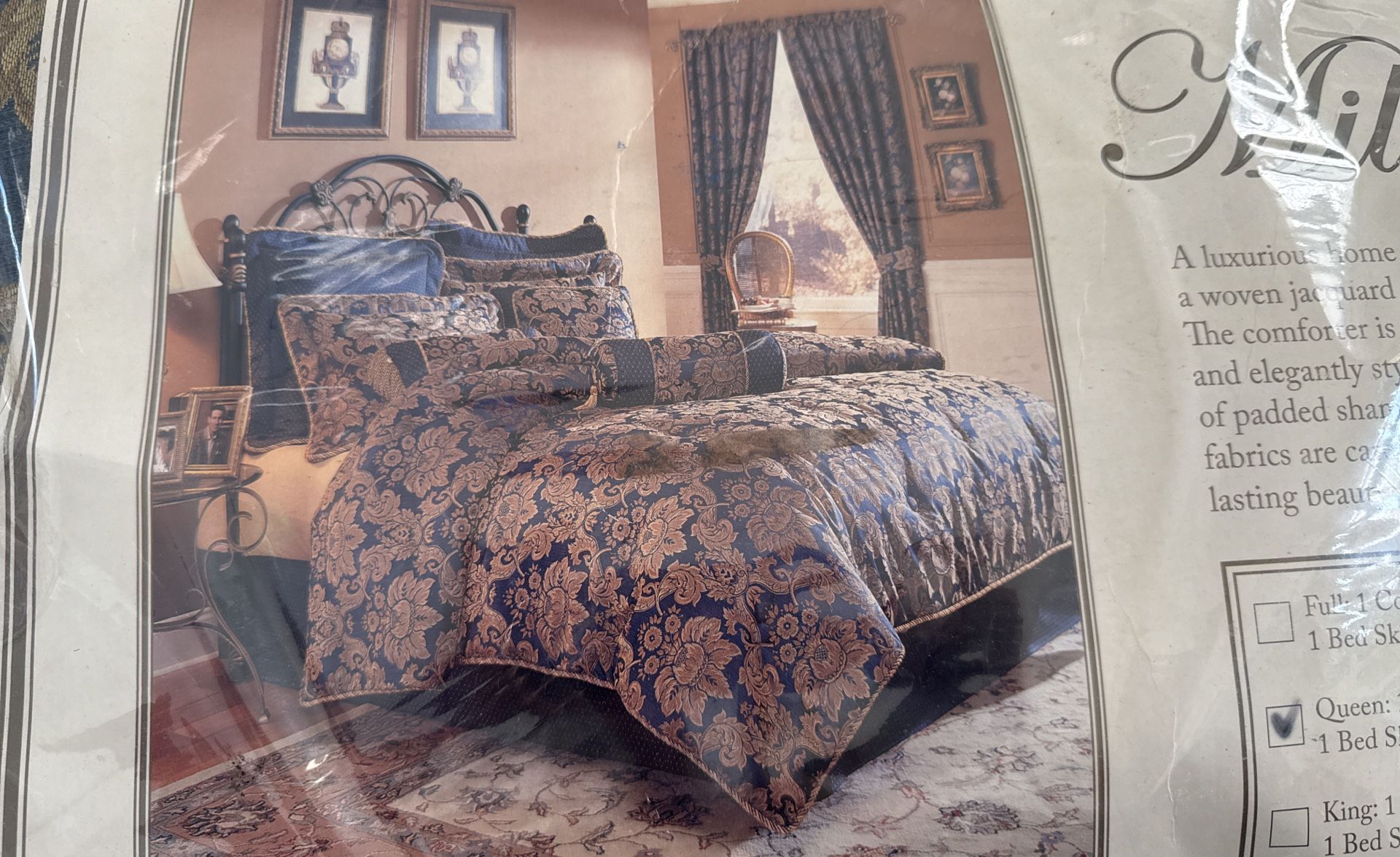 Queen Comforter Never Used Still In Plastic