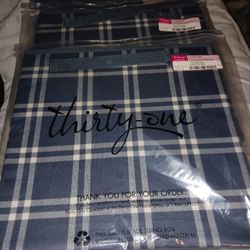 Thirty-One Gifts 2 Your Way Cubes And 2 Lids -Sweater Weather Plaid 