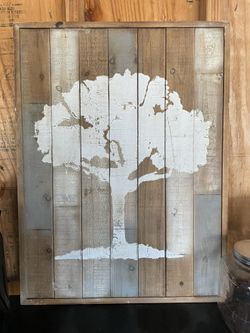 Pier 1 Wooden Wall Hanging