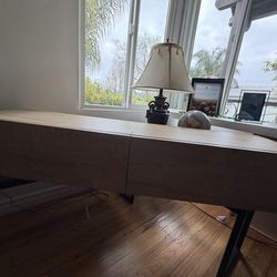 Floating TV stand. Original price $500 -