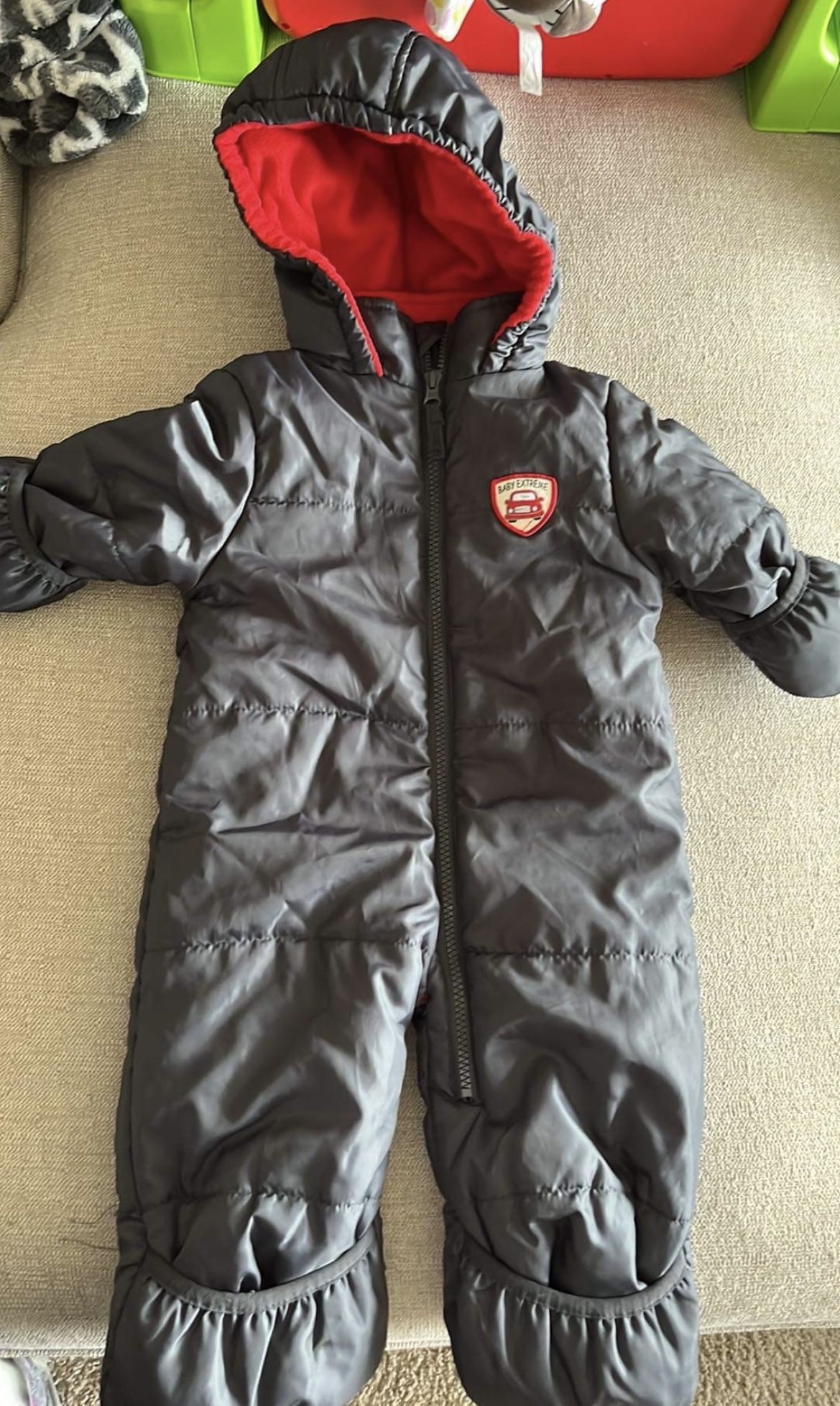 12 month bunting suit