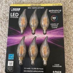 Chandelier  light  bulbs   -   $10  