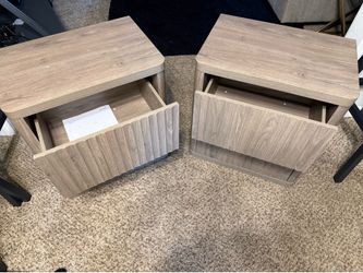 BRAND NEW ‼️ Modern Nightstands ✨⭐️🔥 (Set Of 2)