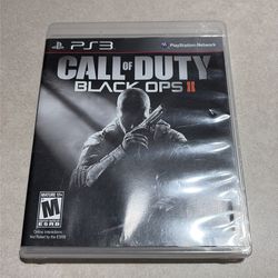 Call Of Duty Black Ops 2 II Playstation 3 PS3 Game