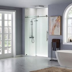 Frameless Sliding Glass Shower Door