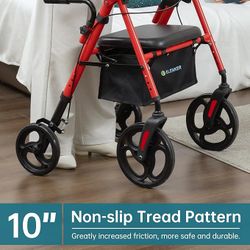 Red Standup Elenker Walker (no grey bag)