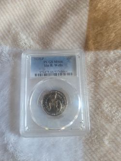 2025-P Ida B. Wells Quarter PCGS MS66