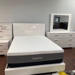 BEAUTIFUL WHITE BEDROOM SET ONLY $699