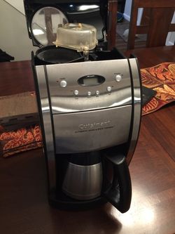 cuisinart grind and brew stainless