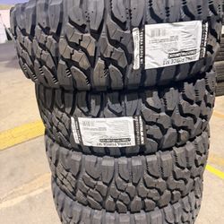 285/75r16 Troyalblack Tires Nuevas Con 50,000 Millas De Garantía Las 4