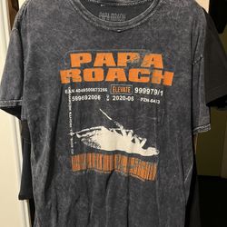 Papa Roach Concert Tshirt 