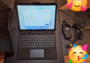 Surface Pro X 13" Windows PC Laptop Tablet SQ1 Touchscreen Microsoft + Case + Slim Pen Stylus 8GB RAM 256GB SSD