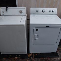Kenmore Washer And Maytag Dryer Set