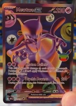 Mewtwo future rare Pokémon 30th anniversary