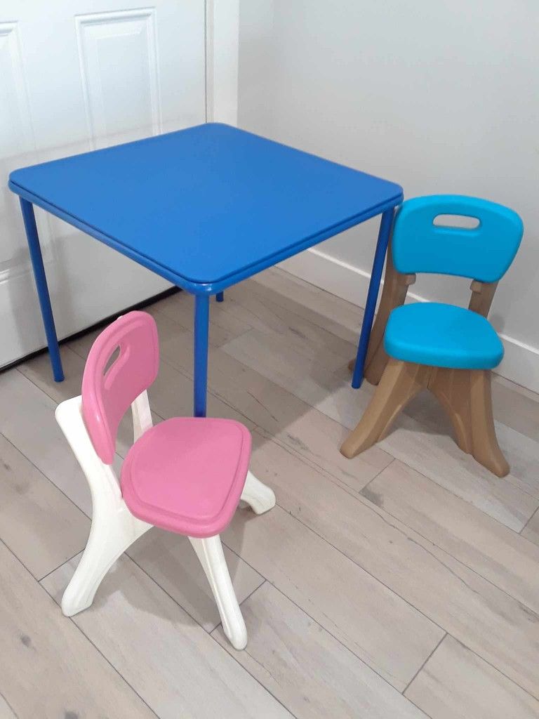 Kid Table And 2 Chairs