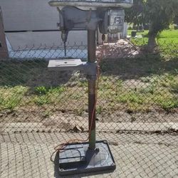 Buffalo Forge Drill Press Floor Model With Cast Aluminum Belt Cover
