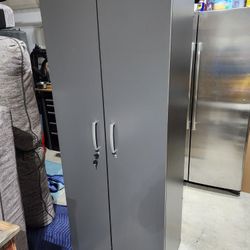 Wood Storage Cabinet