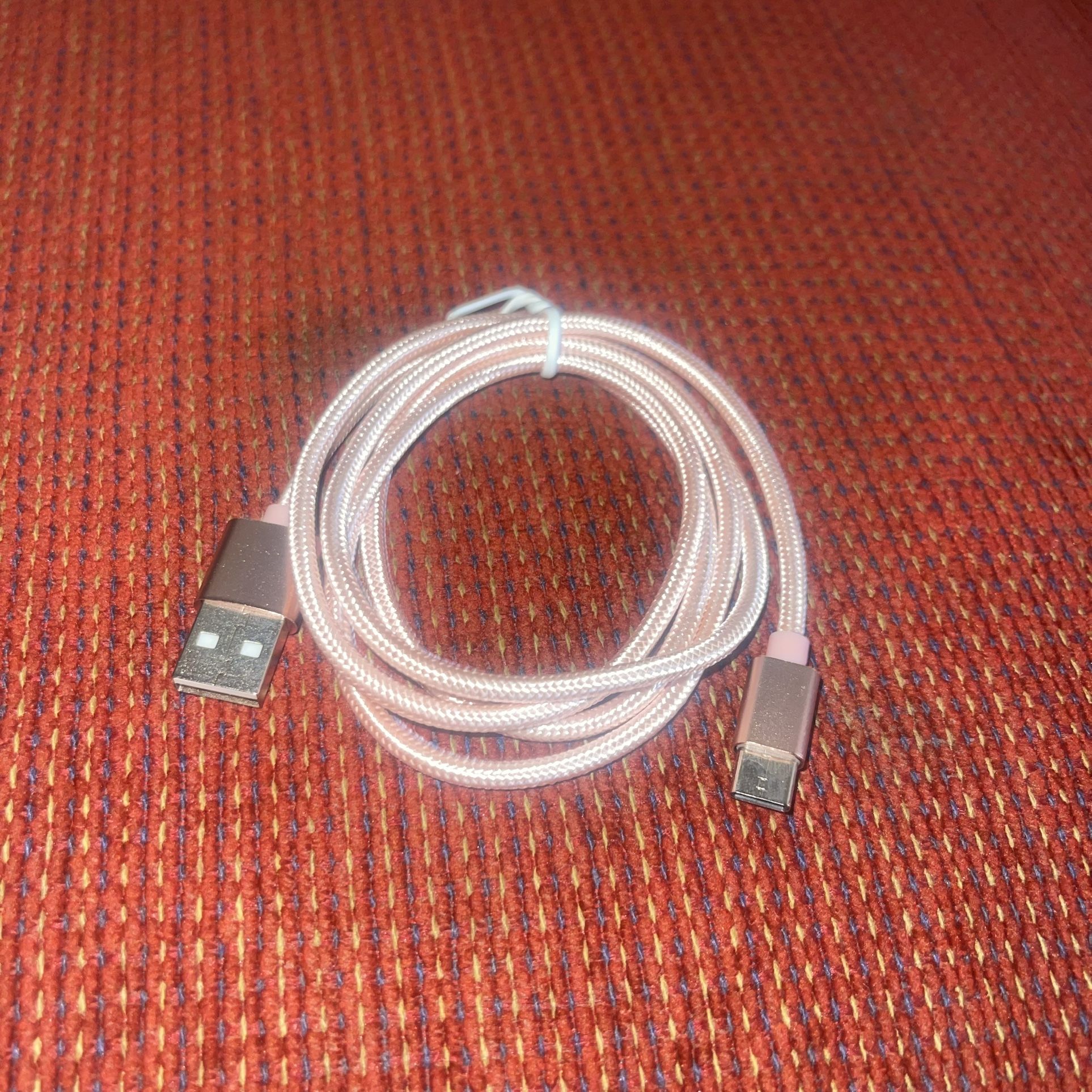 USB A to type c Charging cable
