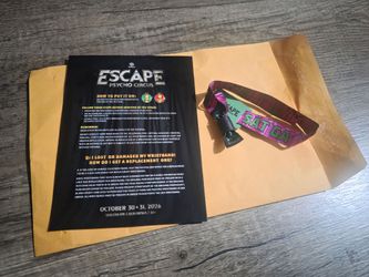 Escape Wonderland GA Saturday ticket