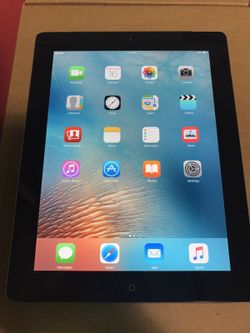 Apple iPad 2 32gb iOS 9.3.5 4G AT&T