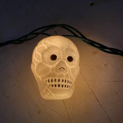 Blow Mold Halloween string lights