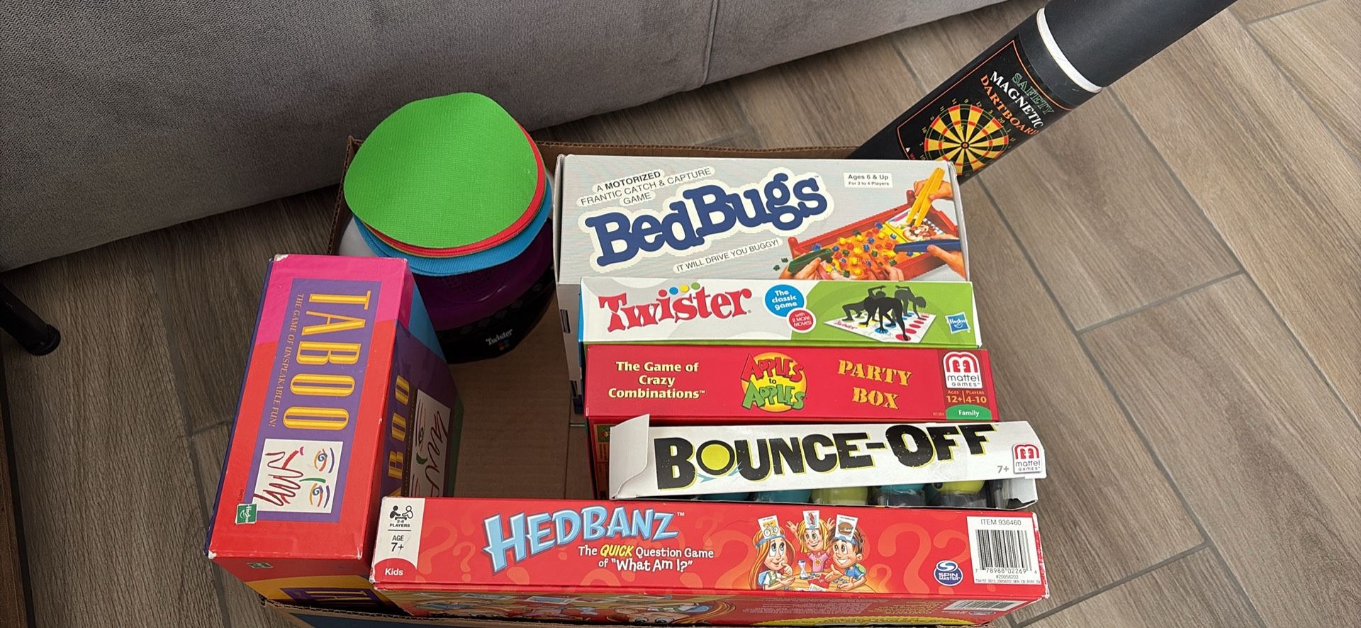 Box of 8 Family Games