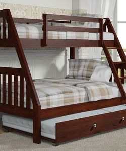 NEW BUNK BED FULL TWIN WITH NEW MATTRESS INCLUDED ALL NEW