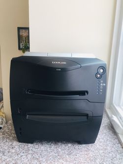 Lexmark E240 Printer. Like new condition. The E240 is a powerful desktop laser printer that provides amazing print speeds and precise resolution.With