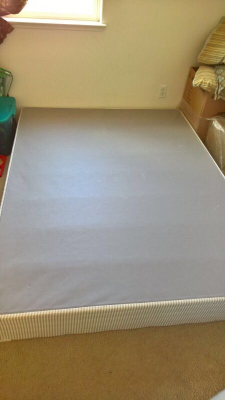 Used queen cheap box spring