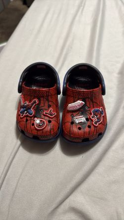 Kids Spider man crocs C5