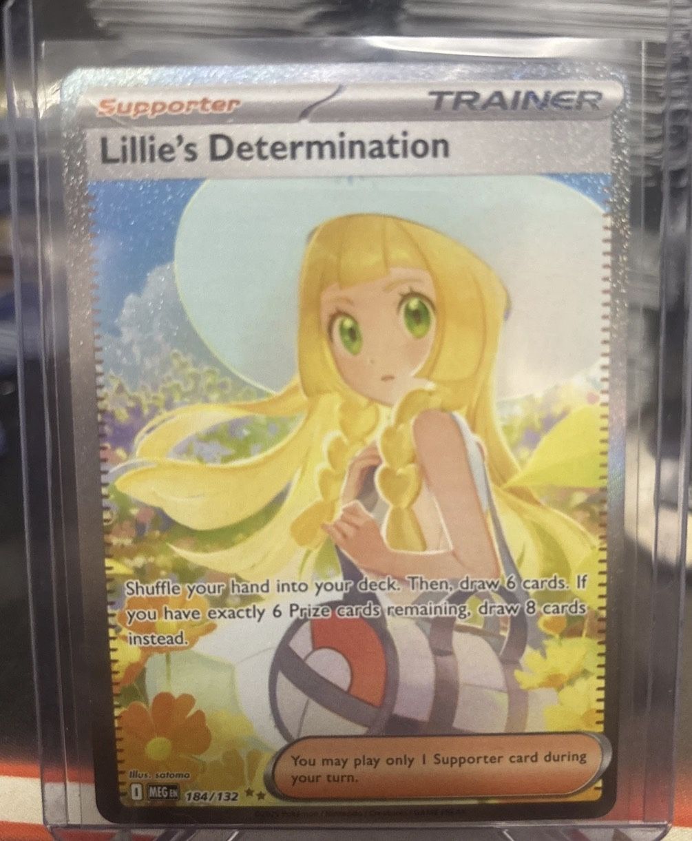 Pokémon TCG Lillie’s Determination Mega Evolution 