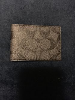 Coach credit card holder