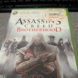 Assassin's creed brotherhood Xbox 360