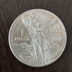 1 Oz libertad 1984 Mexico