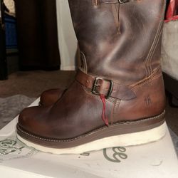 Fries Engineer W/ Wedge Sole. Never Worn