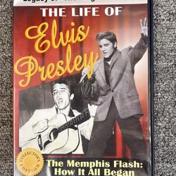 The Life Of Elvis Presley: The Memphis Flash: How It All Began DVD 