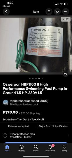 Pool Pump With Filter 