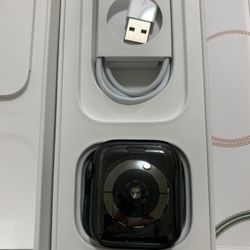 Apple Watch Series 5 44mm Space Gray Color With Black Band GPS!